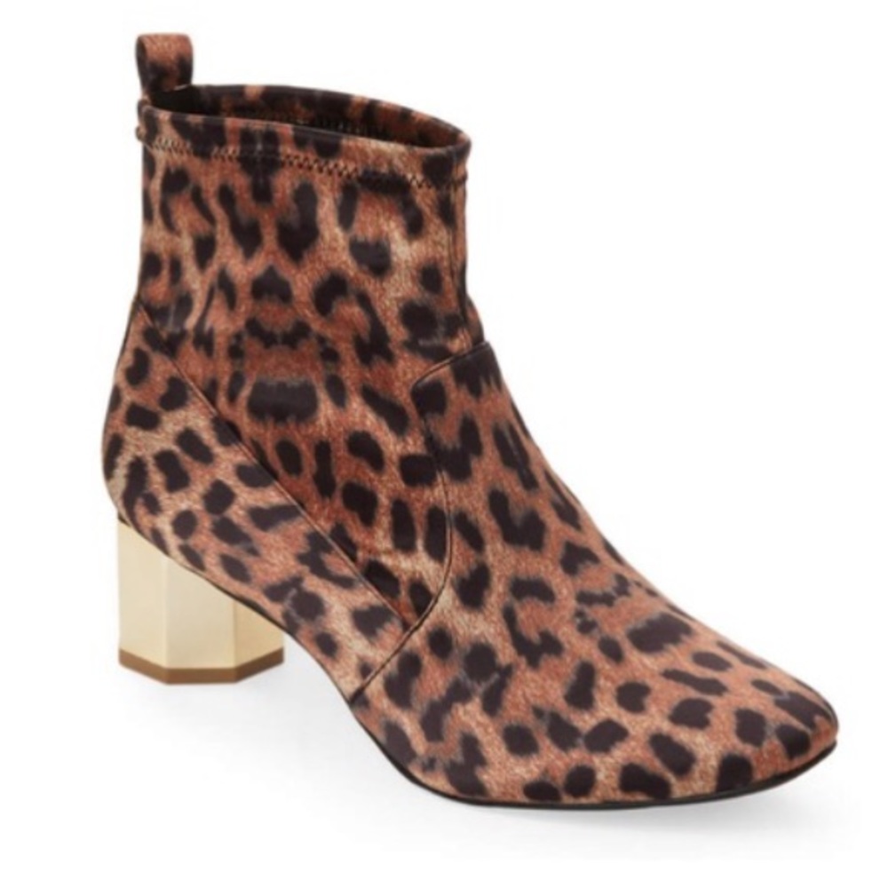 Katy Perry The Daina Leopard Print Ankle Boot